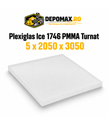 Plexiglas Ice 1746 PMMA turnat satinat 5 x 2050 x 3050 mm